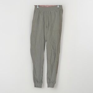 Faherty Jogger Pants Stone Beach Linen Vacation Cruise Pull On Casual‎ Coastal S